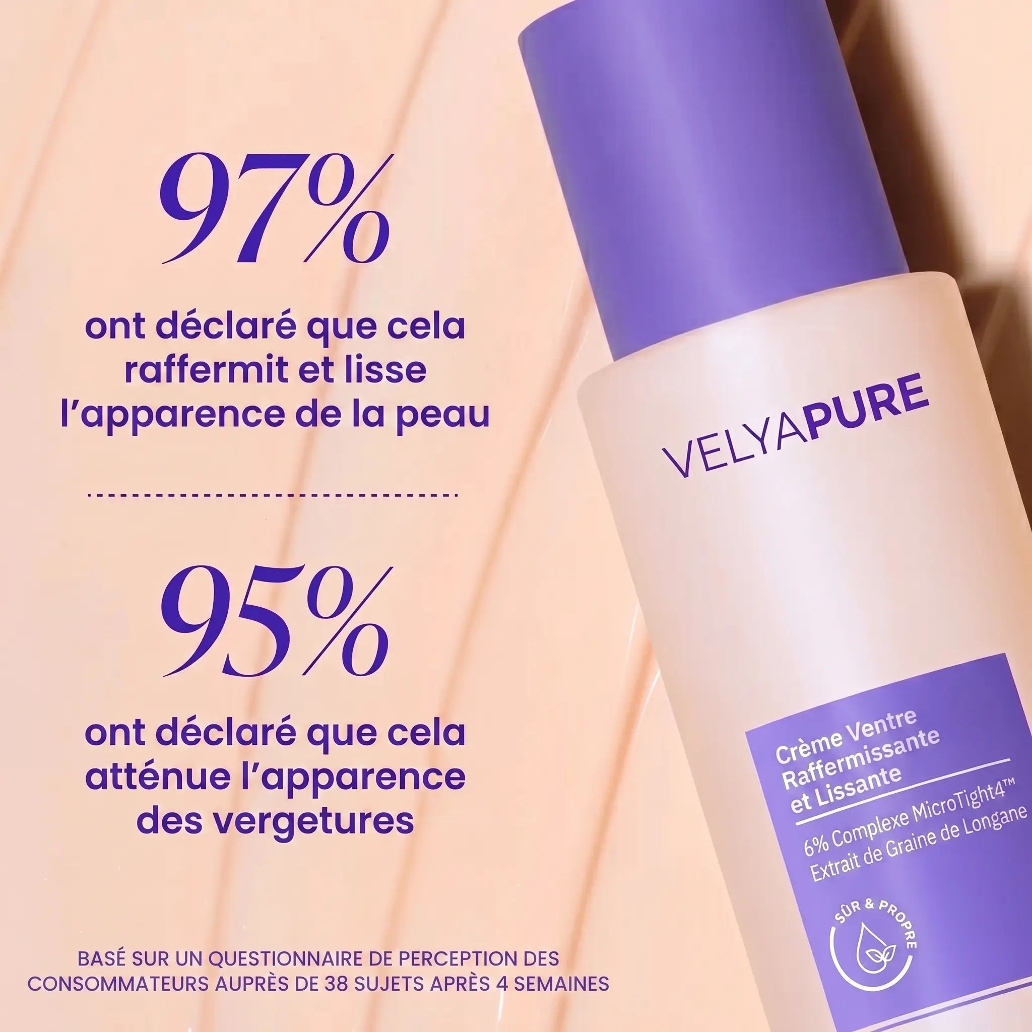 Crème raffermissante et lissante VelyaPure