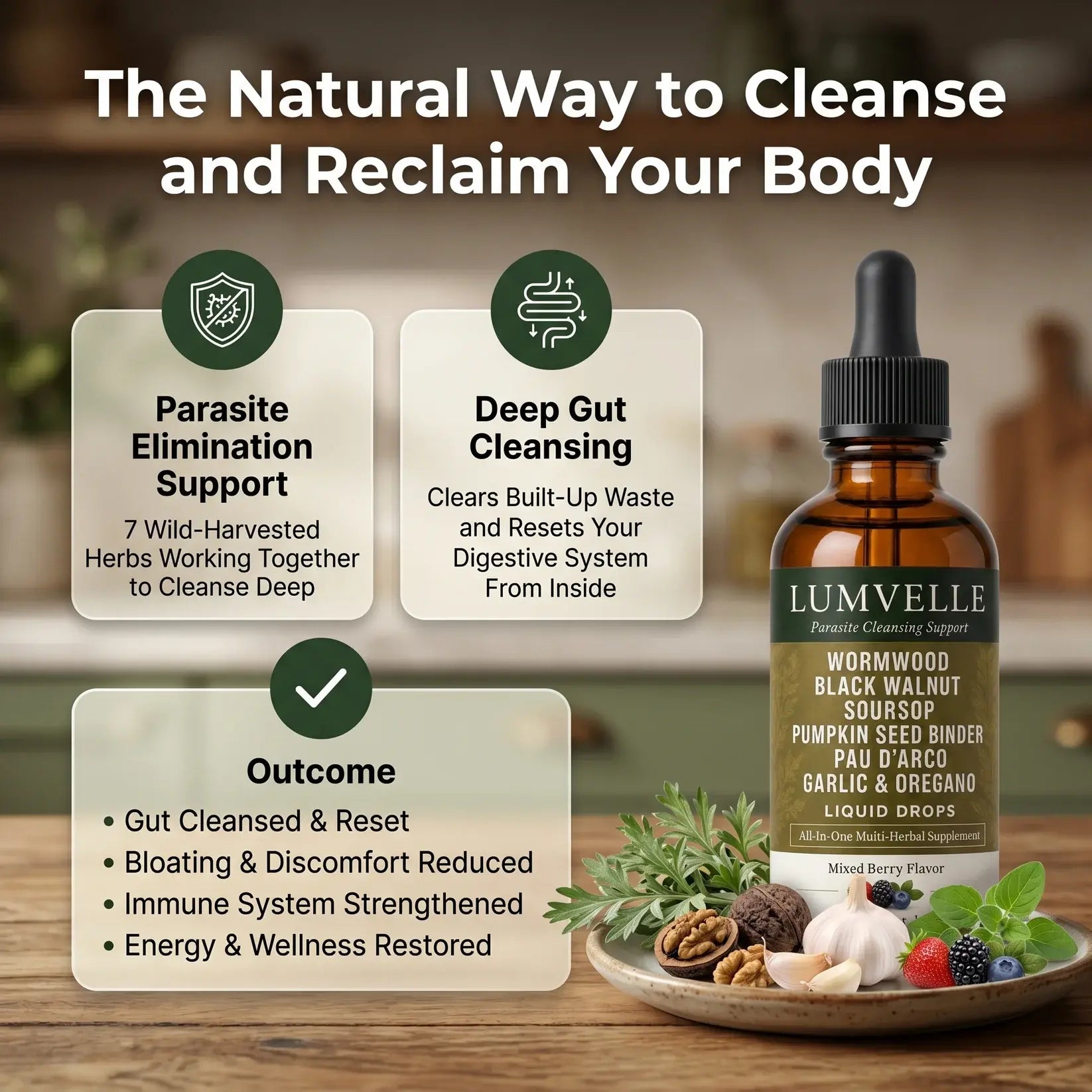 BIOPUREO — Gut Cleanse & Digestive Comfort Drops