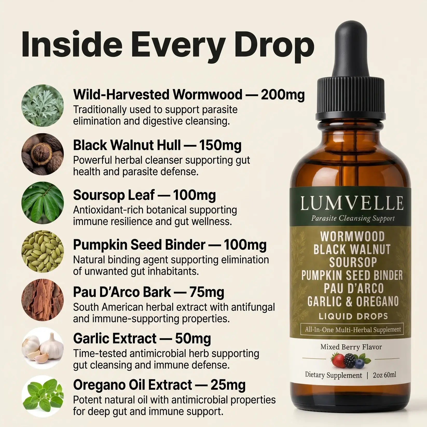 BIOPUREO — Gut Cleanse & Digestive Comfort Drops